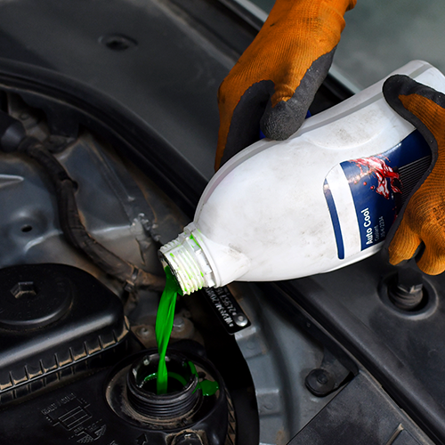 Coolant top-up