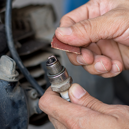 Spark plug cleaning (For petrol cars)