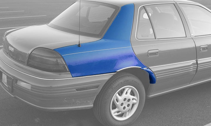 Right Quarter Panel Paint