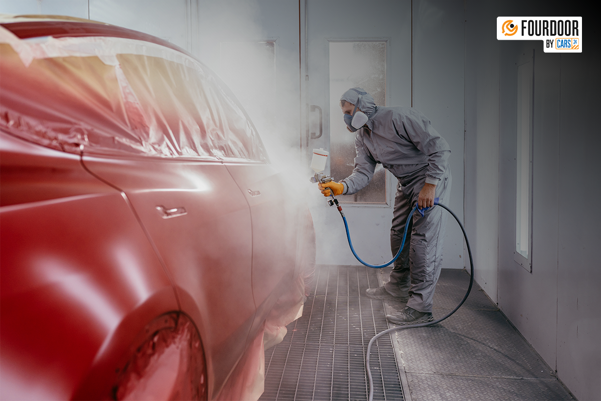 FourDoor's guide to complete car painting process step-by-step